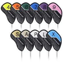 Craftsman Golf цветная железная крышка головной убор острый цвет легко увидеть 4,5, 6,7, 8,9, A, S, P, L, X