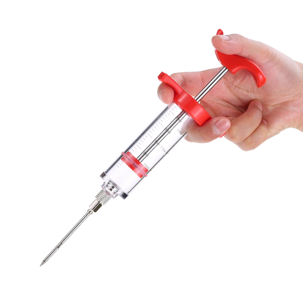 Meat Marinade Injector Gas Marinade Injector Needles Stainless Steel