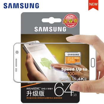 

Original SAMSUNG Micro SD Memory Card 128GB EVO+ Plus 256GB 64GB 32GB 16GB Class10 TFCard C10 SDHC/SDXC UHS-I4K For Mobile Phone