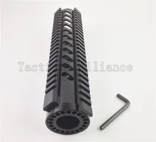 Garde-mains flottant pour Paintball, accessoire de tir, 10 pouces, AR .223/5.56, Quad, Rail RAS AR-15 M16 M4
