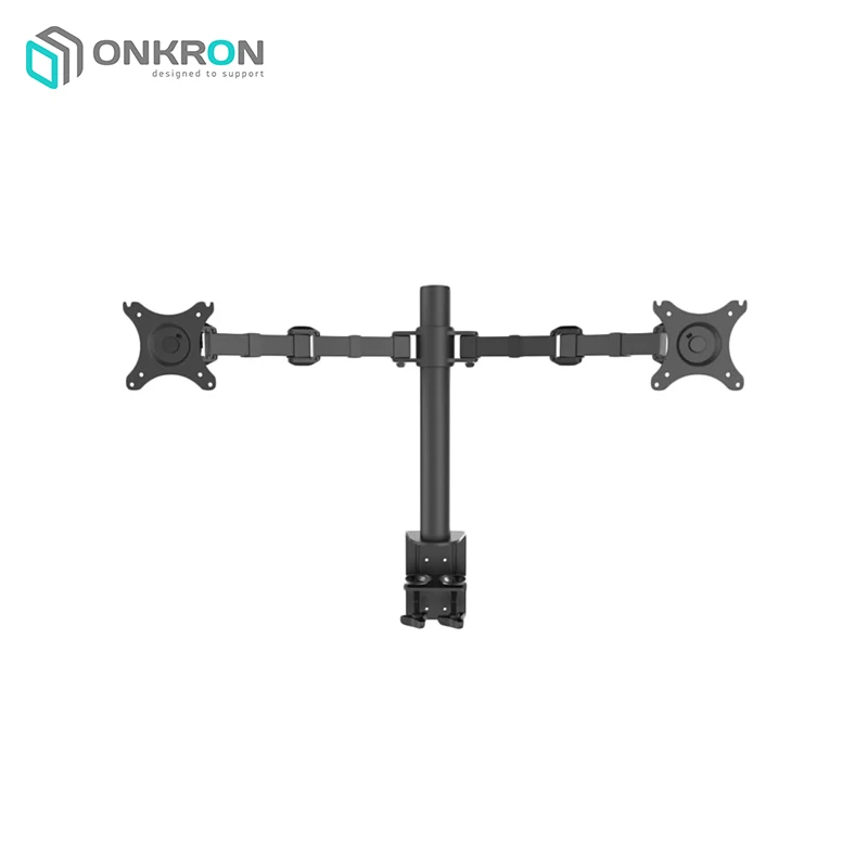 

Настольный кронштейн для 2х мониторов ONKRON D221E черный
