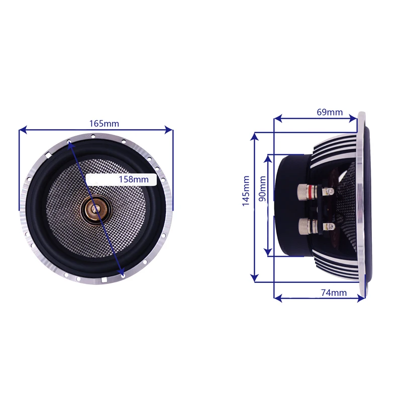 6.5inch car speakers