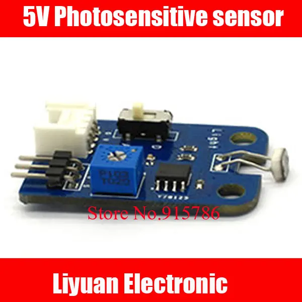 5pcs 5V Photosensitive sensor / light sensitive switch circuit module