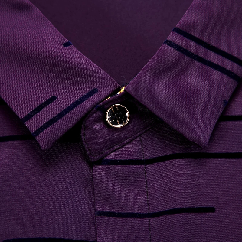 Goede 2019 nieuwe zomer korte mouw mannen shirt gestreepte jurk casual slim fit sociale kleding luxe shirts mens fashion hoge kwaliteit 6006