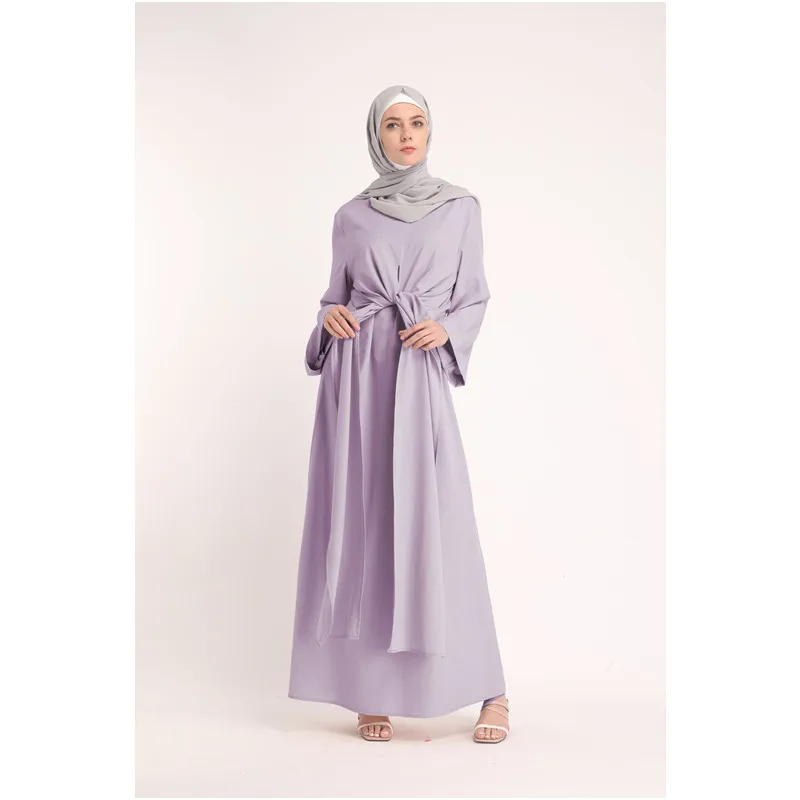 

Bandage Abaya Muslim Dress Dubai Turkey Hijab Kaftan Abayas Women Jilbab Ramadan Robe Caftan Marocain Turkish Islamic Clothing