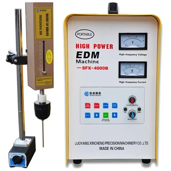 Cheap 1 Set SFX-4000B Portable EDM Machine Remove The Broken Screw Machine Broken Tap Remover Drilling Machine Spark Machine