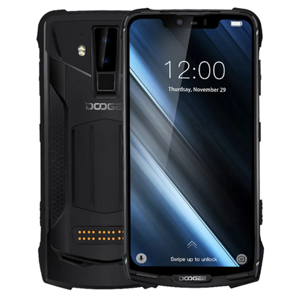 IP68/IP69K DOOGEE S90 модульный прочный мобильный телефон 6 18 дюймов Дисплей 5050 мА/ч Helio P60
