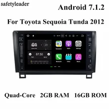 2 din 9″ Android 7.1 Car Radio DVD GPS Multimedia Head Unit for Toyota Sequoia Tunda With 2GB RAM Bluetooth WIFI USB Mirror-link