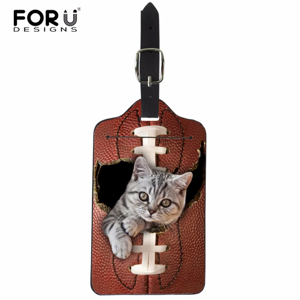 cat luggage tags