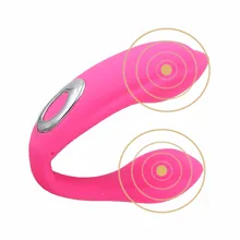YEMA Waterproof U Type Dual Head Vibrator Sex Toys for Women Female Lesbian G Spot Stimulate Adult Erotic Toys Sex Machine