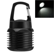 Aluminium Alloy Outdoor COB LED Carabiner Mini Torch Safe Work Keychain Flashlight Night Light Camping Battery Powered Emergency portable mini cob led flashlight keychain handy light lamp carabiner camping outdoor torch