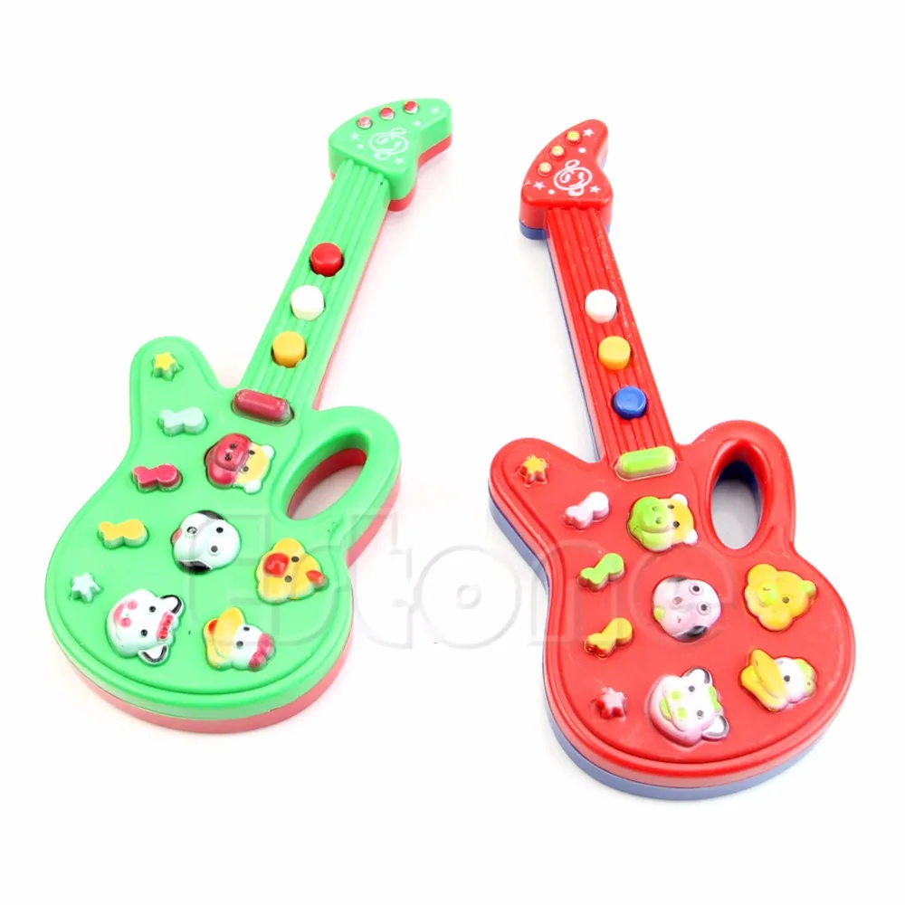 Baby Electronic Guitar Toy Nursery Children Kids Rhyme Developmental