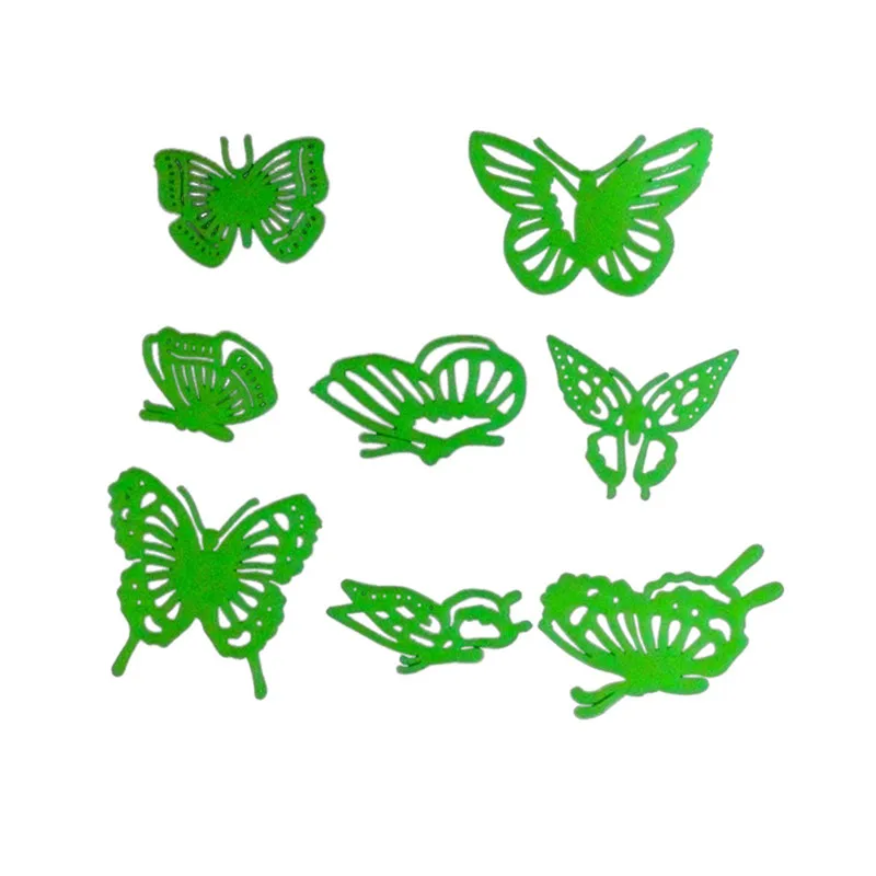Fluorescent Butterflies Wall Sticker Glow in the Dark Home Decorate