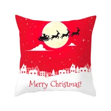 Merry Christmas Decorative Pillowcase Square Printed Throw Pillow Cover for Home Office Pillow case W1 Merry Christmas Decorative Pillowcase Square Printed Throw Pillow Cover for Home Office Pillow case W1