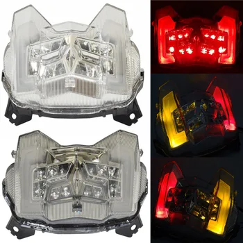 

E-Mark Light-Guide Chrome Led Integrated Taillight Rear Tail Brake Turn Signals Light For YAMAHA FZ09 FZ-09 MT-09 2017 2018 2019
