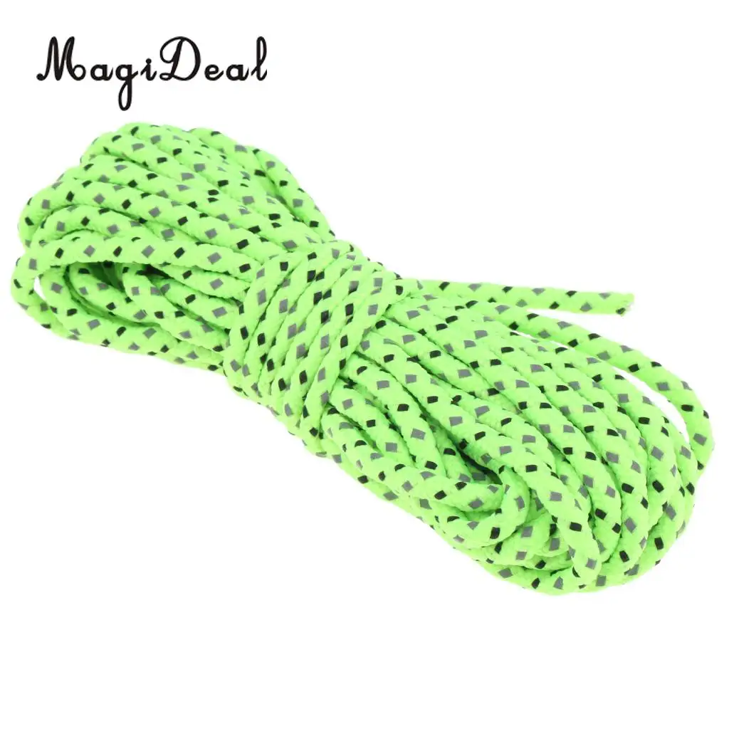 Awning Line Cord Tarp Reflective Tent Rope Guy Guide Cord Clothesline Tarp Multiuse Camping Accessories