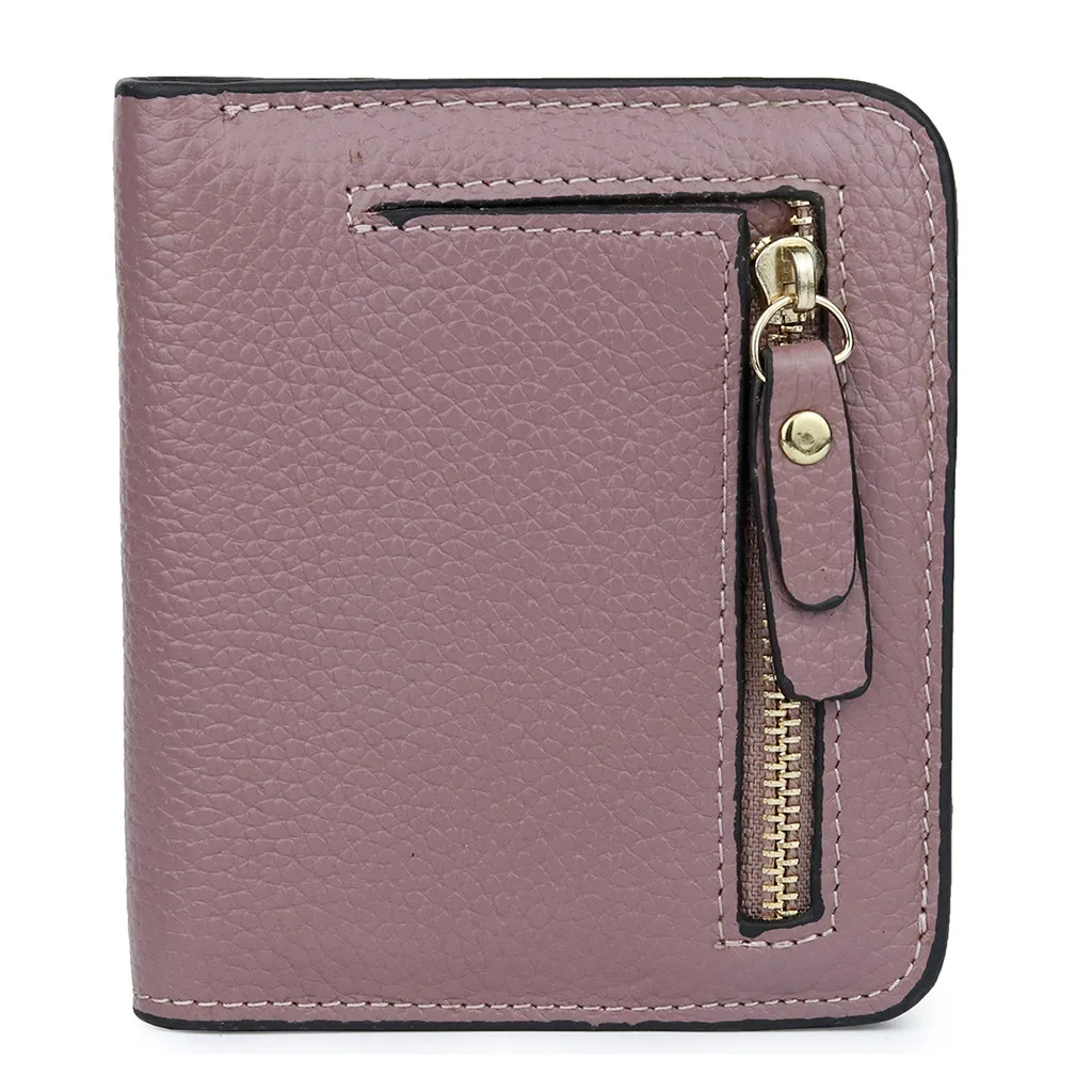 

Leather Wallet Women Small Wallets Purses Female Short Leather Wallet Ladies Small Compact Pocket Blocking Wallet Cartera