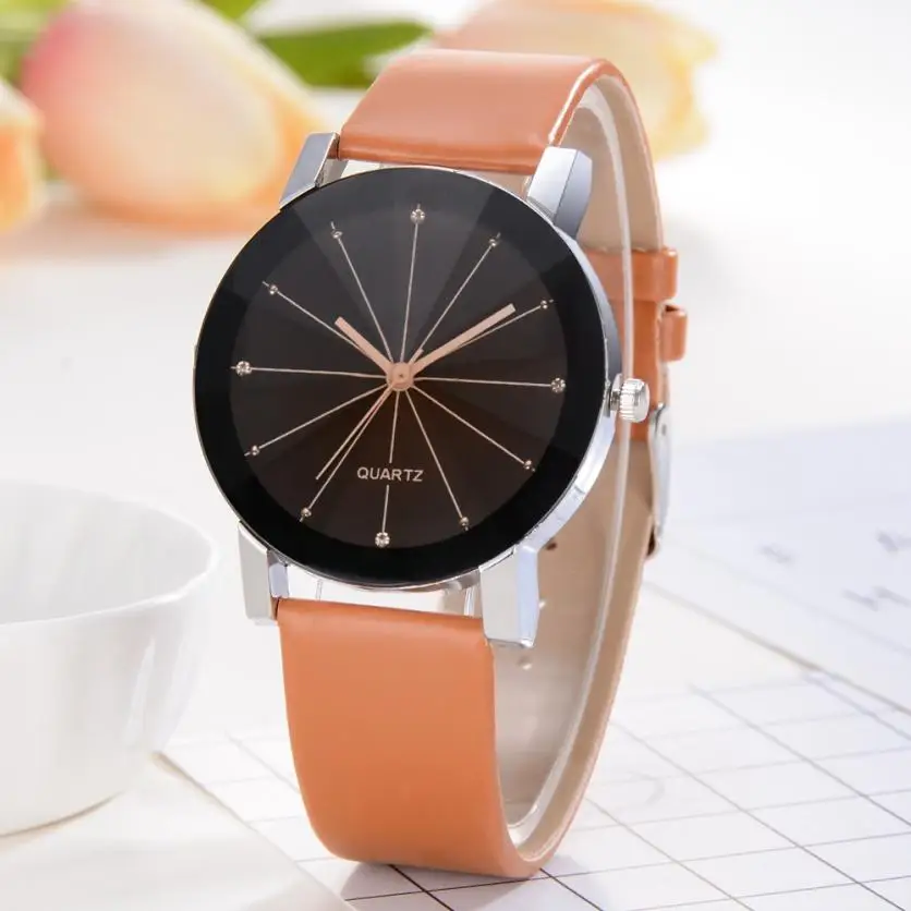 

Top Brand Fashion Ladies Watches Bracelet Quartz Wristwatch Clock for girls Rhinestone Casual Diamond Leopard For Women Gold M3
