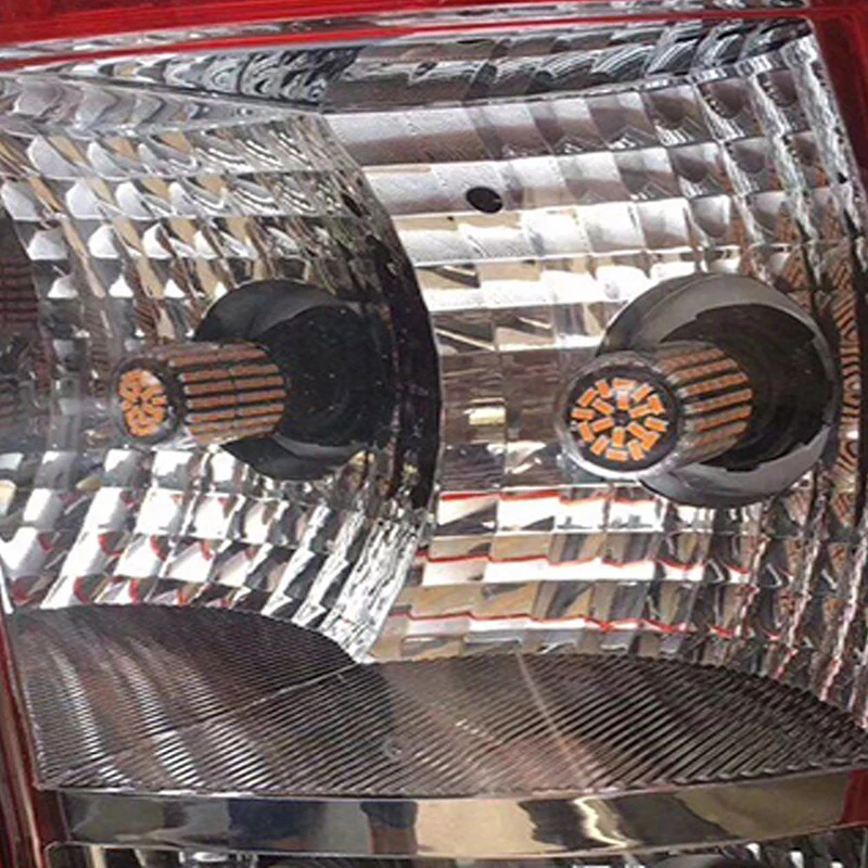 PY21W автомобильные сигнальные огни желтый 3000K 3400LM поворотный световой Замена