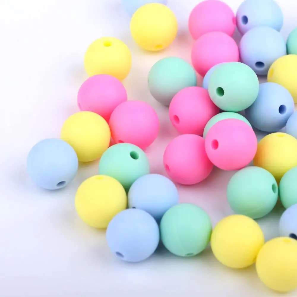 baby teething silicone beads