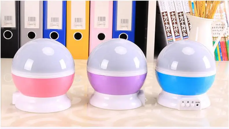 Night Light Stars Starry Sky LED Night Light Projector Moon Lamp Battery USB Kids Gifts Children Bedroom Lamp Projection Lamp (7)