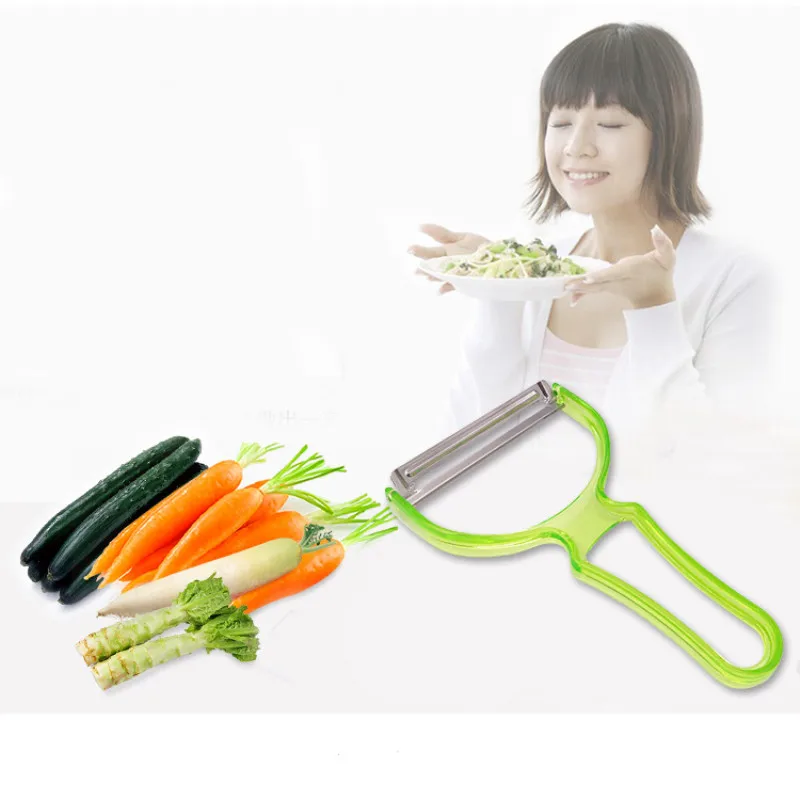 

1Pcs Peeler Cutter Vegetable Fruit Peeler Cabbage Graters Salad Potato Slicer Cutter Multi-purpose Blade Peeler Kitchen Tools