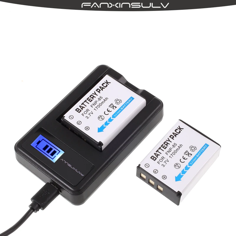 2 шт. USB-зарядное устройство для Fujifilm S1 SL1000 SL240 SL245 SL260 SL280 SL300 SL305 | Электроника
