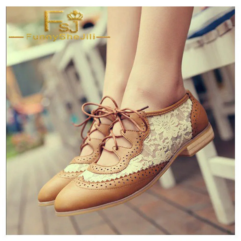 lace flat shoes womens