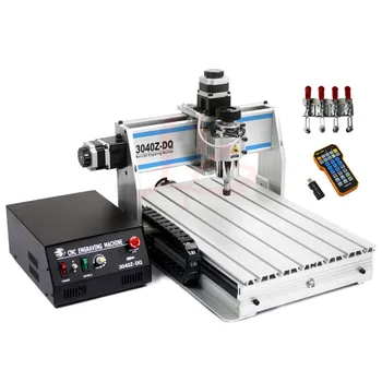 

CNC 3040Z-DQ 3axis 300W mini engrave machine with mach3 remote controller USB