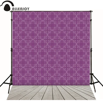 

Allenjoy photography backdrops retro wallpaper damask purple backgrounds for photo studio send folded phtocall color sale