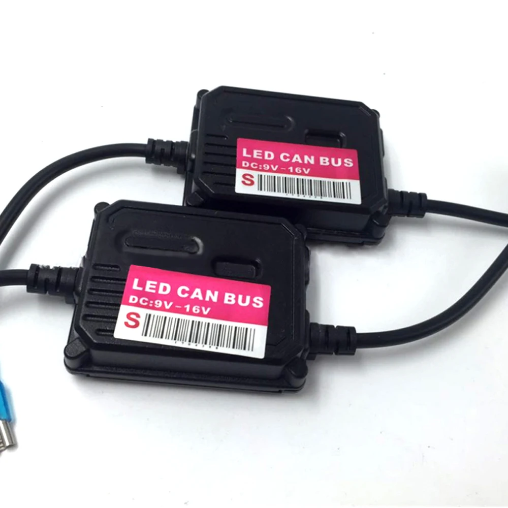 2X H7 Led Headlight Canbus Error Free Anti Flicker Resistor Canceller Decoder CL