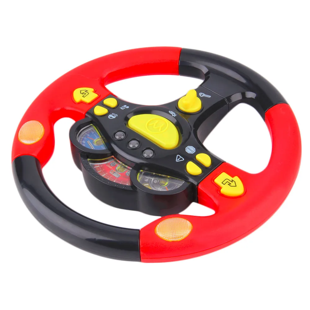 Baby Multifunctional Steering Wheel Toys Baby Childhood Educational Driving Simulation Education Intelligence Toys New Baby Toys