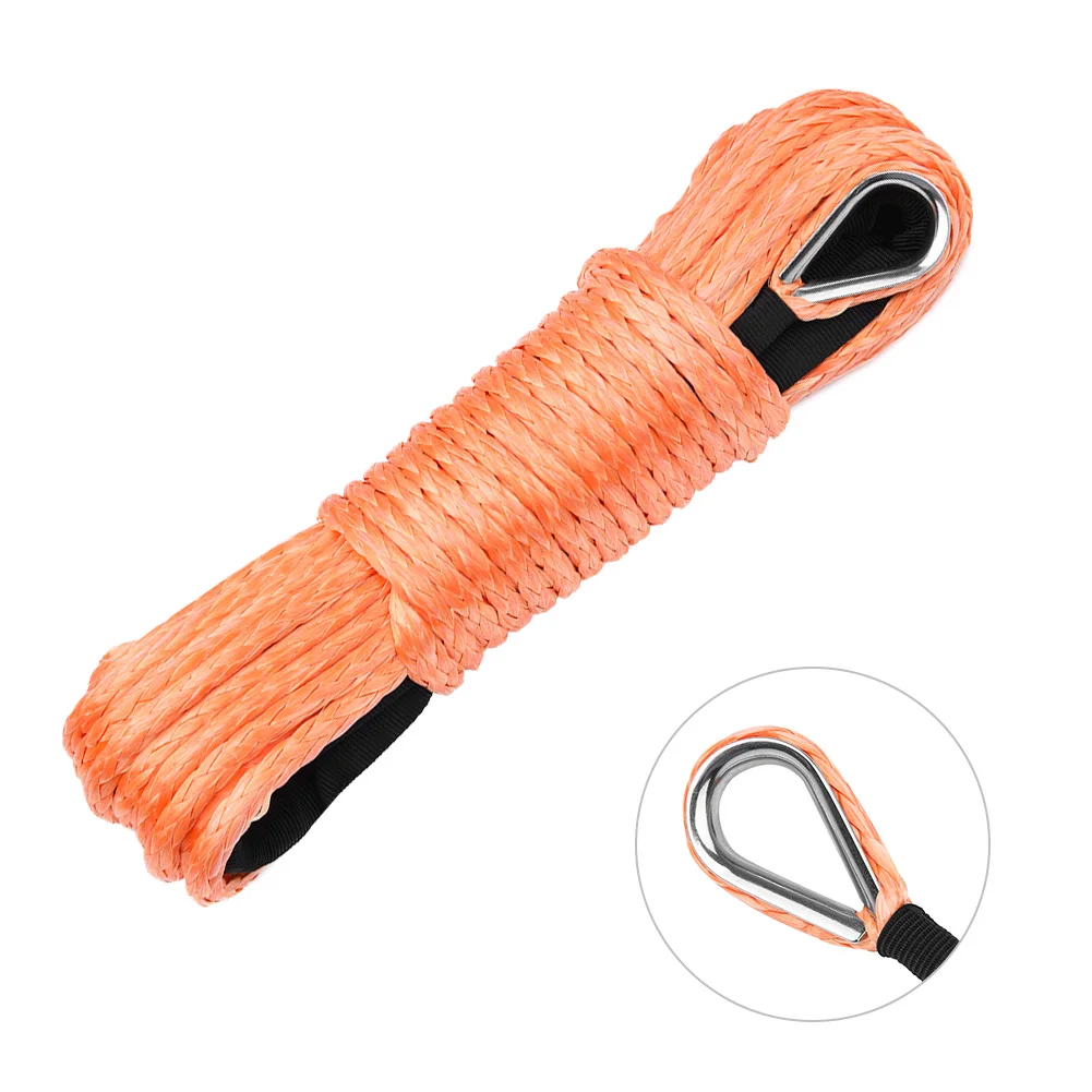 CARGOOL Car Towing Rope Durable Synthetic Winch Rope Towing Strap Rope