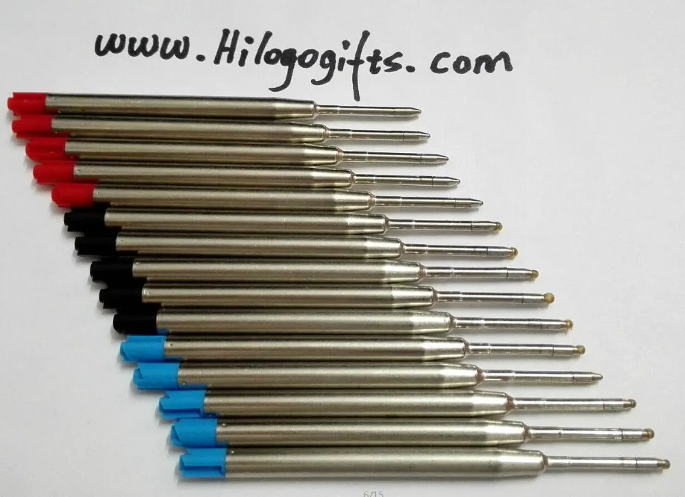 

Red ink blue ink 20pcs/lot Tactical Pen ink blue pen refill Free Delivery good quality office supplies red pen refills red