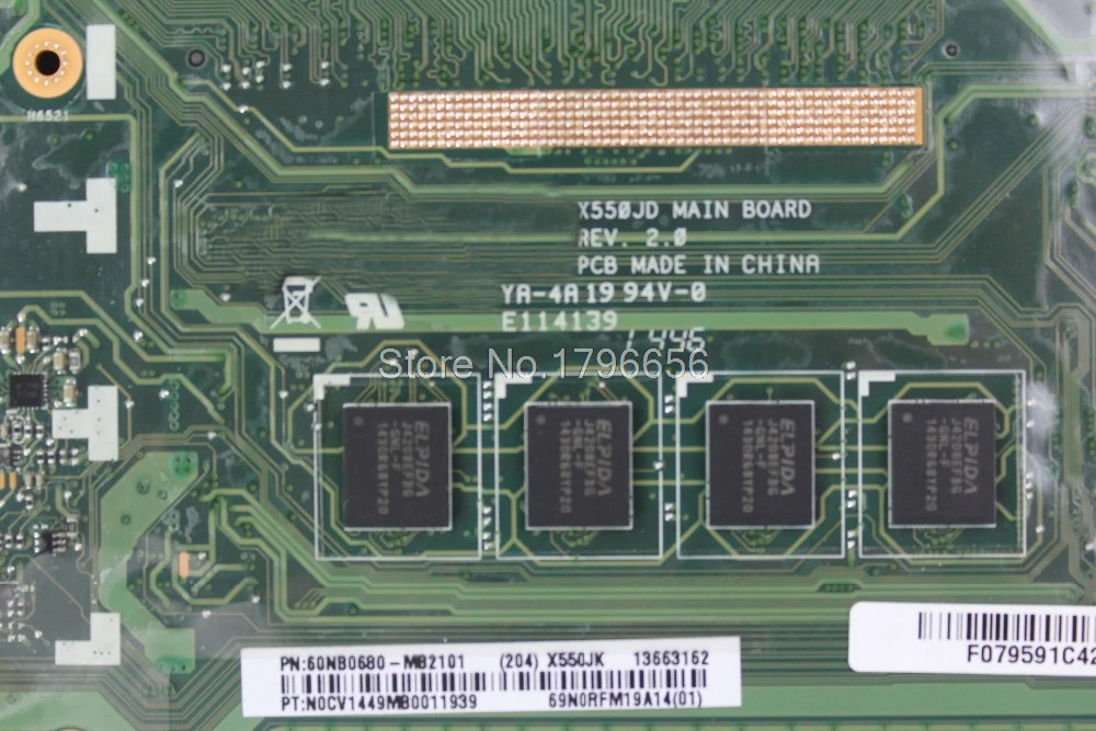 X550JD материнская плата i7 4720HQ GT820M для For Asus X550JK X550JX X550JF FX50J ноутбука плата|asus k52jr|asus