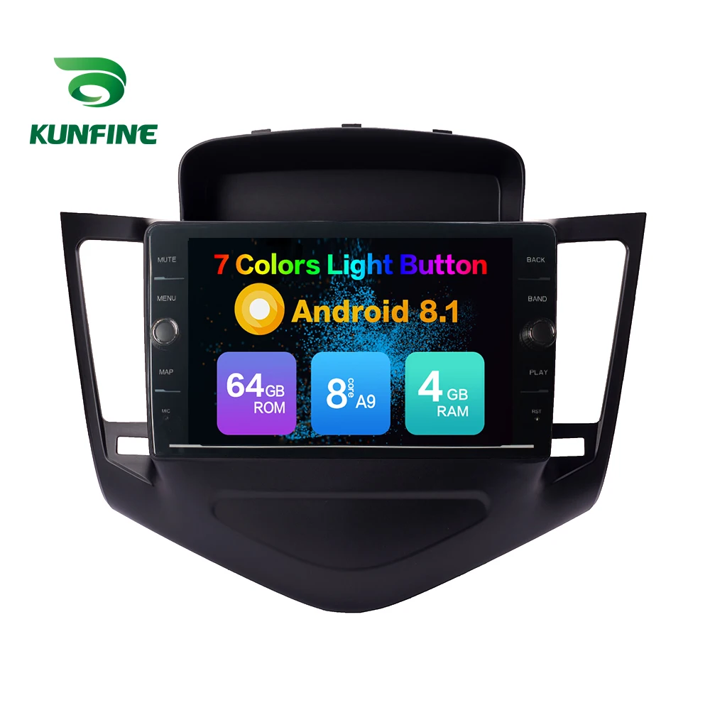 Android Car DVD GPS Navigation Multimedia Player Car Stereo For Chevrolet Cruze 2009-2013 Radio Head unit (1222)