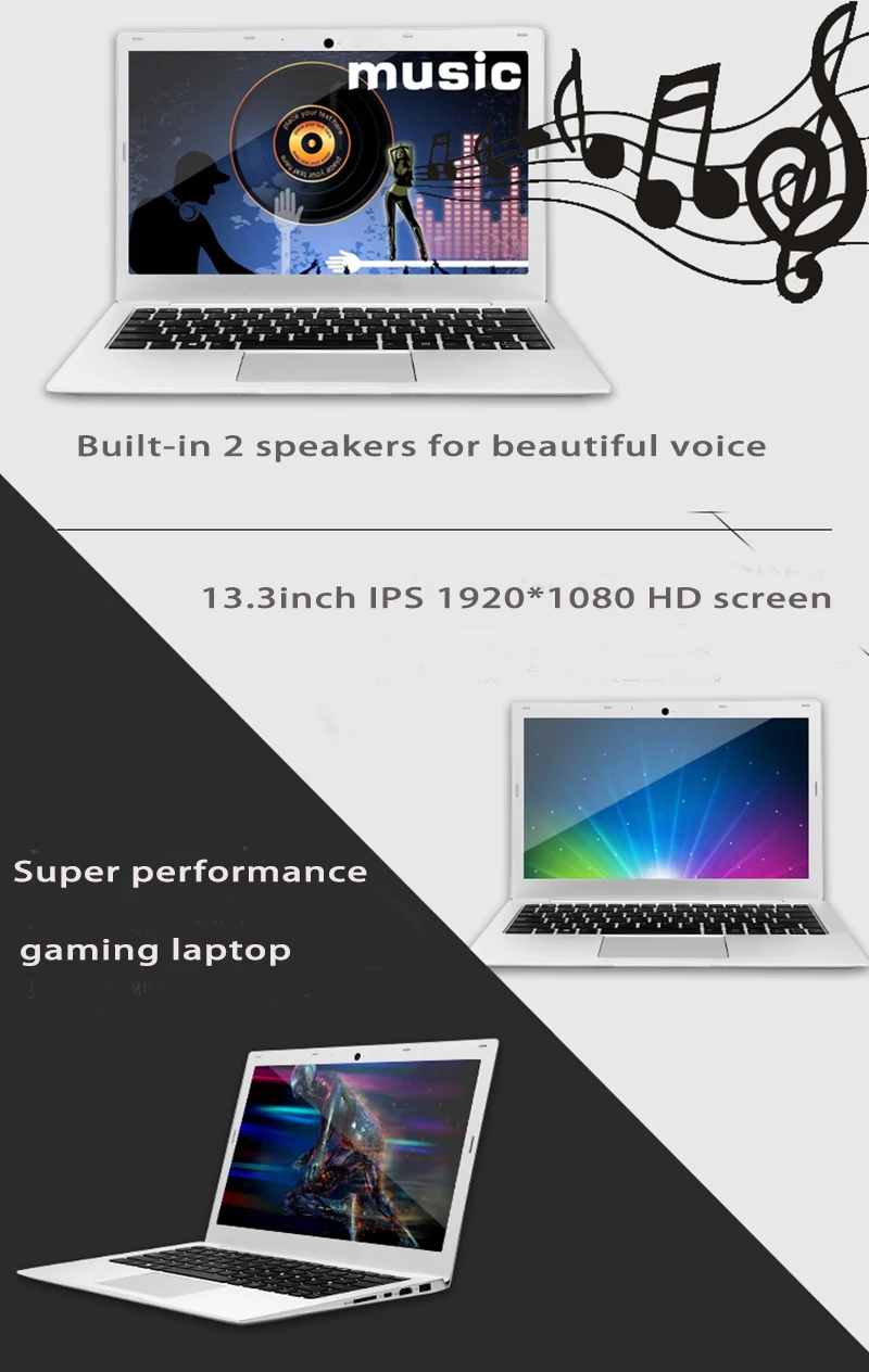 Игровой ноутбук GMOLO Core I7 7-го поколения 8 Гб DDR4 ram 1 ТБ HDD+ 120 ГБ SSD 13," 1920*1080 ips HD экран Windows 10 ультрабук