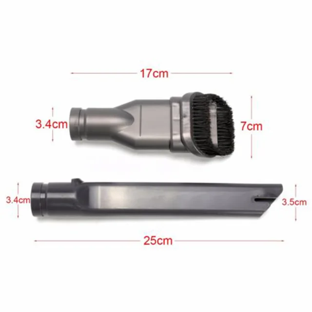 Best Price 2 Set Brush Crevice Tool Kit Part Cleaner Dusting For Dyson Vacuum V6 Dark Grey Best Price 2 Set Brush Crevice Tool Kit Part Cleaner Dusting For Dyson Vacuum V6 Dark Grey