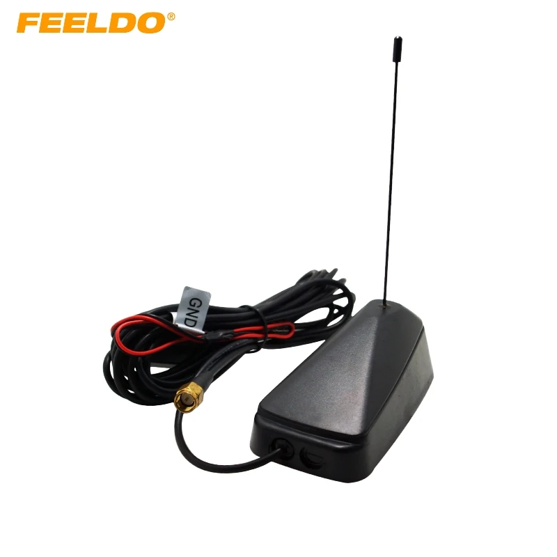 FEELDO автомобильный SMA разъем активная телевизионная антенна со встроенным усилителем для цифрового ТВ#948