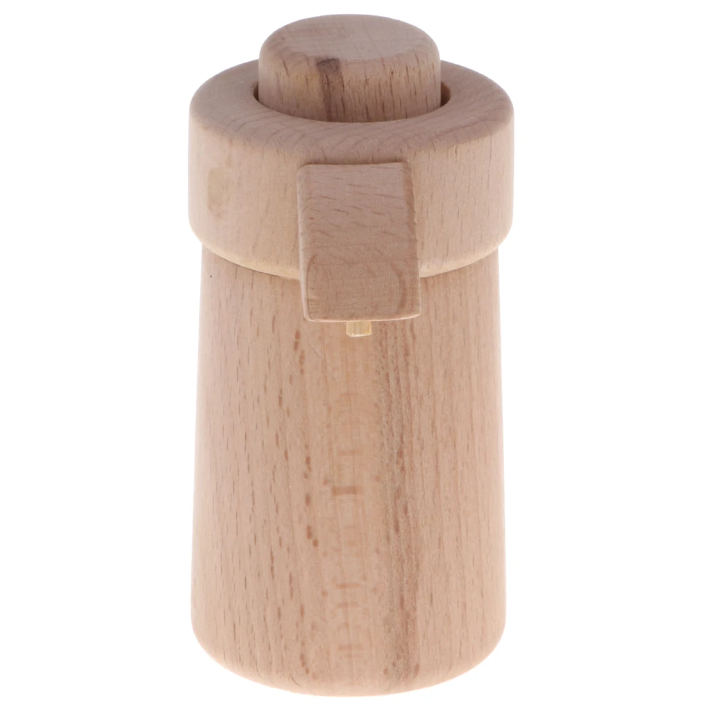 Wooden Educational Pretend Play Toy Natural Wooden Kettle for Girls Role Play GameKitchen Toys