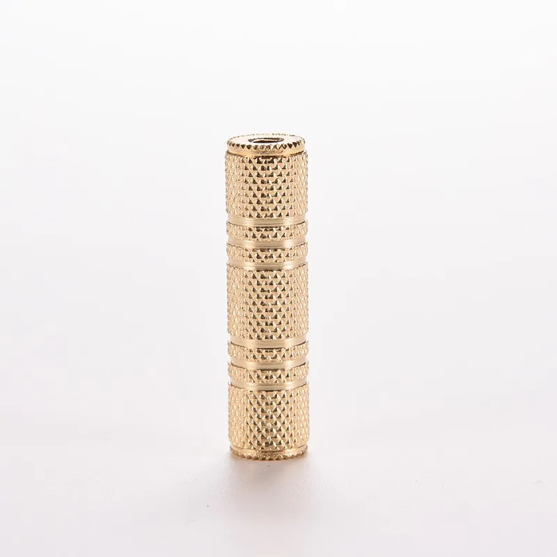 1 шт. золото серебро 3,5 мм Женский аудио адаптер соединитель стерео F/F расширение