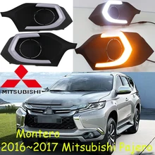 Mitsubish Pajero daytime light;2016~2017, Free ship!LED,Pajero fog light,Outlander,Pajero montero