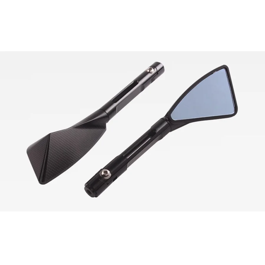 Rear View Mirror Car Mirror Arm Aluminum TOMOK CNC Motorcycle Rear Side Mirrors with Universal For Street Bike Sport Bike Scooter