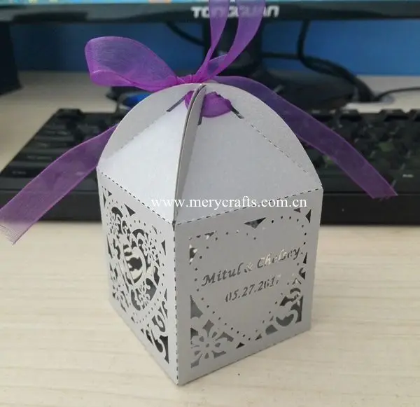 1139 10 De Réductionindien Boîte De Cadeau De Mariage Laser Cut Personnalisée Boîtes De Faveur De Mariage Cadeaux De La Chine Fabricant
