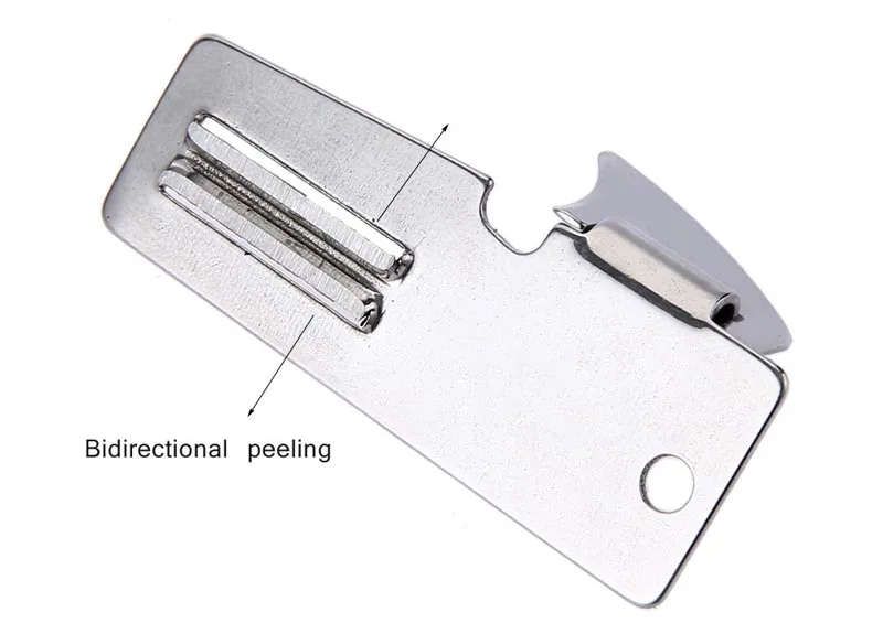 Мини-Мультитул двунаправленный нож-нож для консервных банок, нож для выживания на открытом воздухе, EDC инструмент для чистки фруктов, инструмент для кемпинга, брелок, инструмент