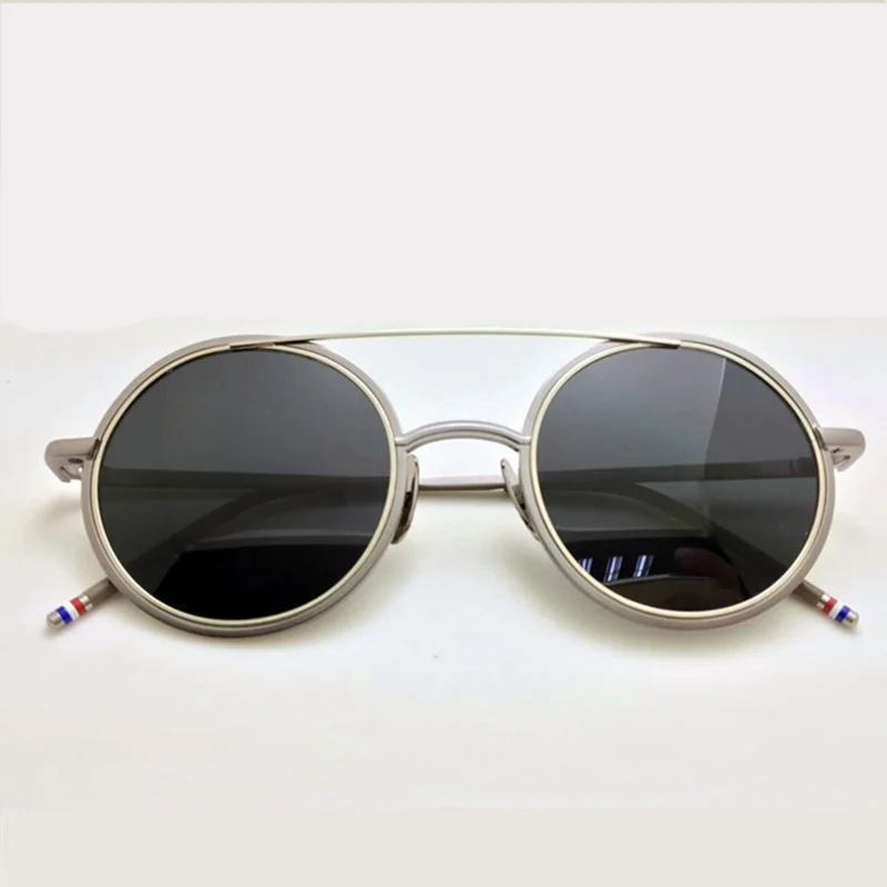 black Box Brown York Frauen Männer New Grey Original Grey black Brown Tb108 Mode Für Superstar Heißer Sliver Mit Vintage Runde 2017 Sonnenbrille grey q41Oxw