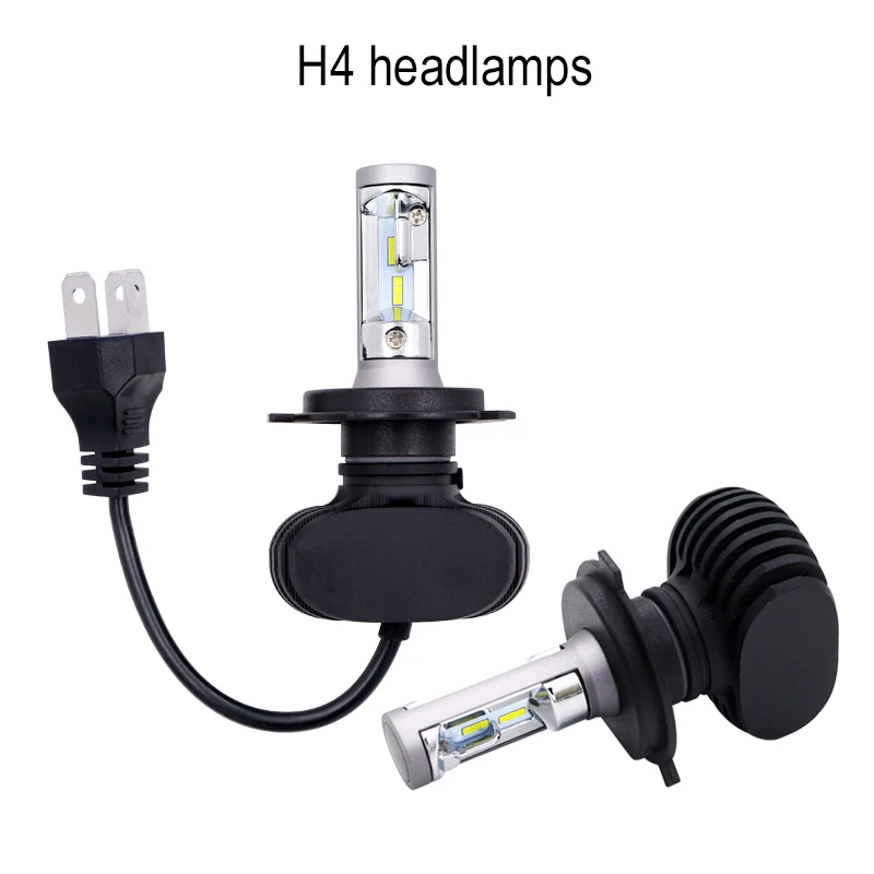 2 шт. 9005 HB3 9006 HB4 H11 H4 H7 Led H1 авто фары S1 N1 50 Вт 8000LM 6000 К автомобильная лампа все в одном