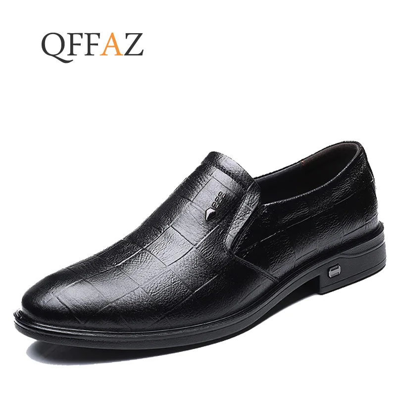 Marque Mariage Mode on Automne brown Printemps Qffaz Des Formelle D'affaires Hommes Chaussures Black Confortables De Robe Slip Pd5A5qSwzx