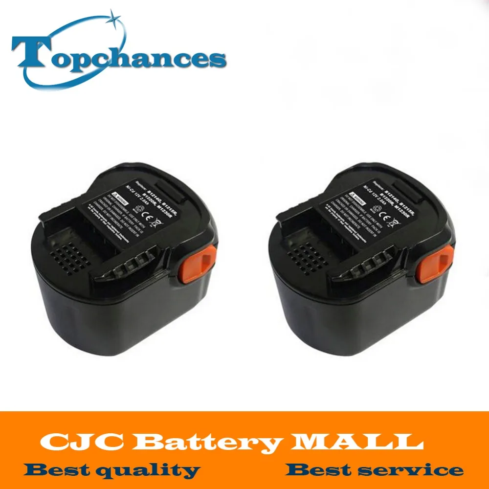 2PCS High Quality font b Power b font font b Tool b font Battery 12V 2000mAh