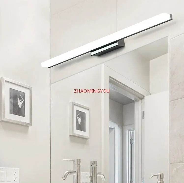 Вы современный светодиодный светильник для зеркала водонепроницаемый настенный светильник AC85-220V акриловый настенный светильник для ванной комнаты
